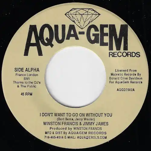 I Dont Want To Go On Without You / Muriel Free Returns