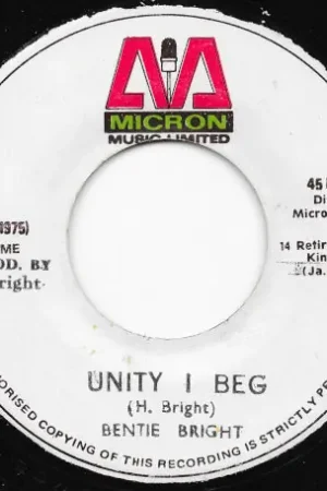 Unity I Beg / Unity Ver Free Shipping