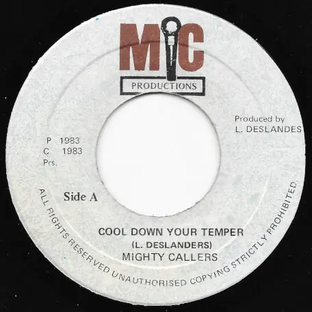 Cool Down Your Temper / Ver Reduced Price