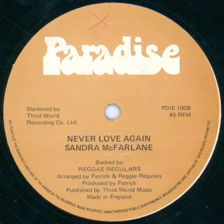 Affordable Never Love Again / My Kind Of Guy