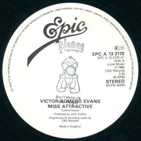 Miss Attractive / I Keep On Pressing Your Doorbell Limited Offer