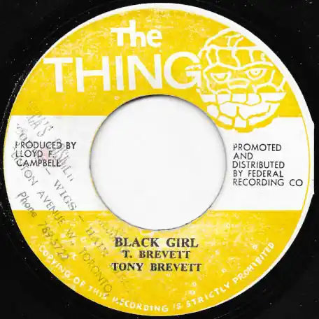Black Girl / Version In Black Deal