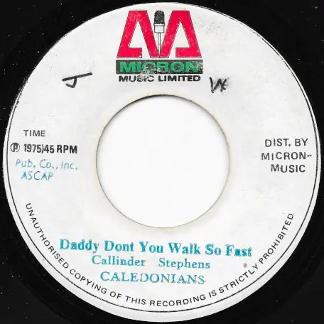 Daddy Don't You Walk So Fast / Ver Next Day Delivery