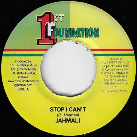Stop I Cant / Riddim Wholesale