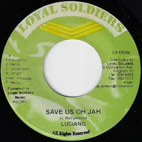 Save Us Oh Jah / Black Shade Rhythm Exclusive