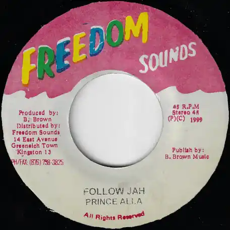 Free Delivery Follow Jah / Ver