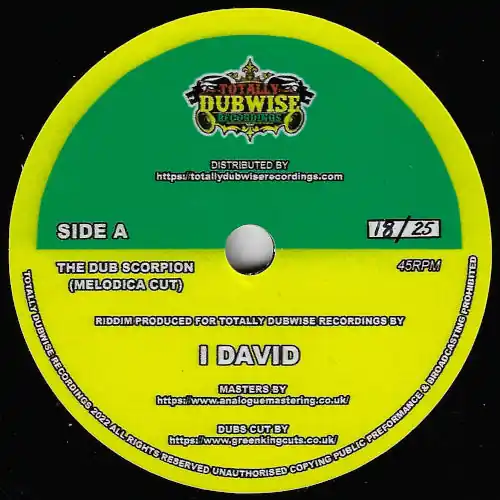 Big Sale The Dub Scorpion (Melodica Cut) / The Dub Scorpion (Dub Cut )
