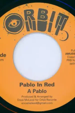 Pablo In Red / Version AKA Well Red Fresh Stock