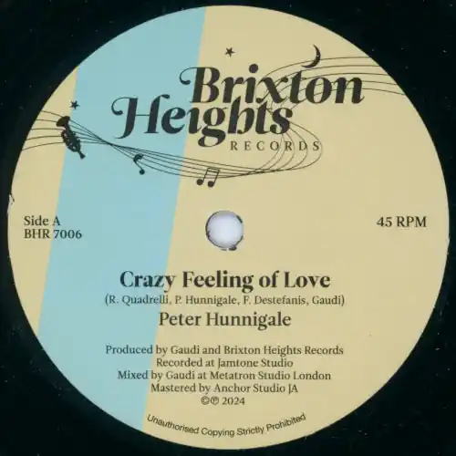 Crazy Feeling Of Love / Caruggi Jazz Ver Buy Online