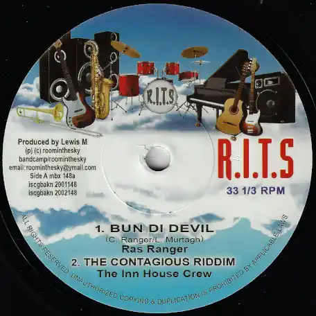 Bun Di Devil / The Contagious Riddim / Solomon / Hip Hip Hooray Price Cut