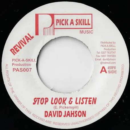 While Supplies Last Stop Look And Listen / Listen And Learn Dub