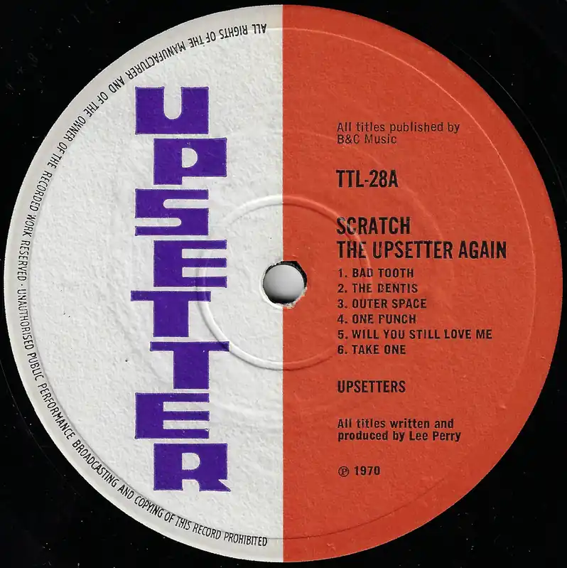 Scratch The Upsetter Again Today Only