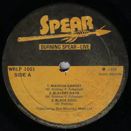Order Now Burning Spear Live