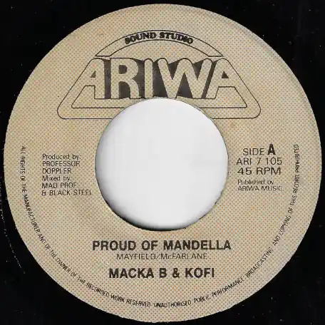 In Demand Proud Of Mandela / Black Man