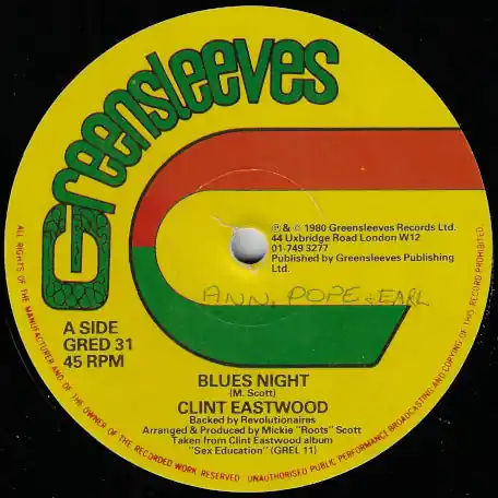 Blues Night / Saturday Night Dub Express Delivery