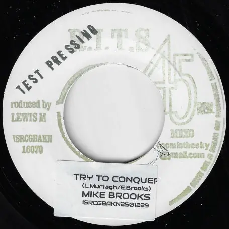 TEST PRESS Try To Conquer / Smoking Horn Time-Limited