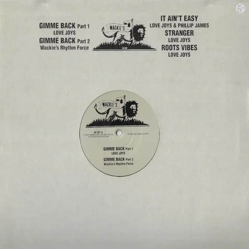 Same Day Shipping Gimme Back Part 1 / Gimme Back Part 2 / It Ain't Easy / Stranger / Roo