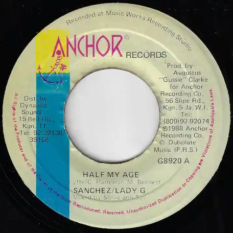 Half My Age / Twice My Age (Vocal) Shop Now