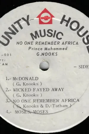 No One Remember Africa Sale