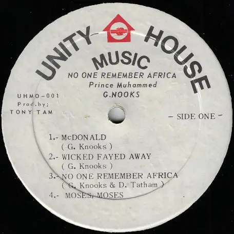 No One Remember Africa Sale