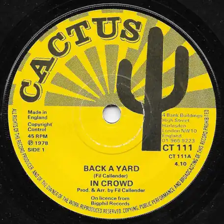 Back A Yard / Yard Limited Edition