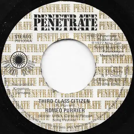 No Minimum Order Third Class Citizen / First Class Dub