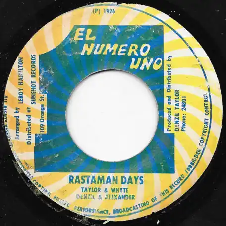 Place Order Rastaman Days / Rastaman Ver
