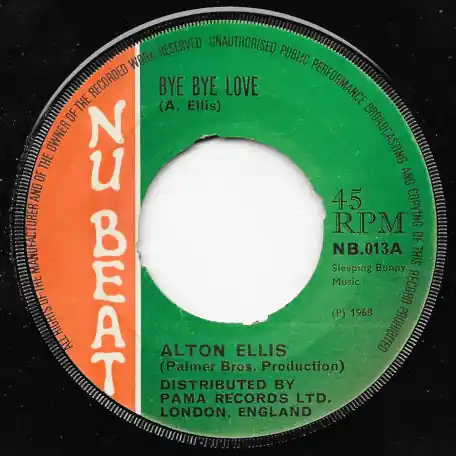 Original Bye Bye Love / My Lonely Days