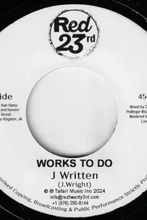 Works To Do / Works To Dub Today Only