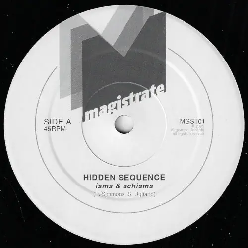 Isms And Schisms / Magistrates Dub Bargain