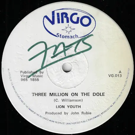 Holiday Sale Three Million On The Dole / Three Million Posse On Employed In A Dub