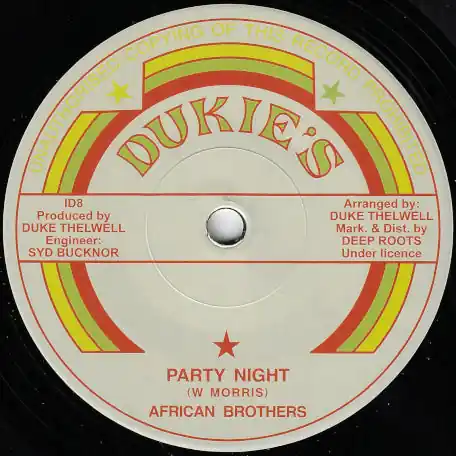 Party Night / Delamere Ave Rock High Quality