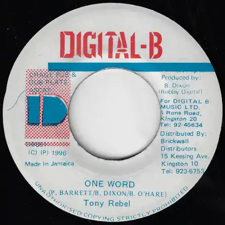 Don’t Miss Out One Word / Version Mix Two