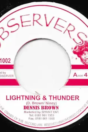 Weekend Sale Lightning And Thunder / Blood And Fire
