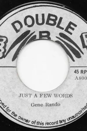 Big Sale Just A Few Words / Prisoner Of Love