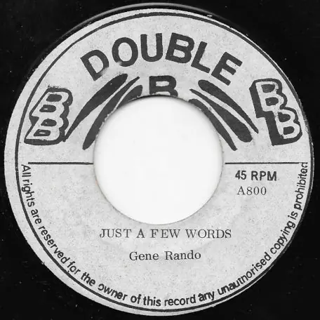 Big Sale Just A Few Words / Prisoner Of Love