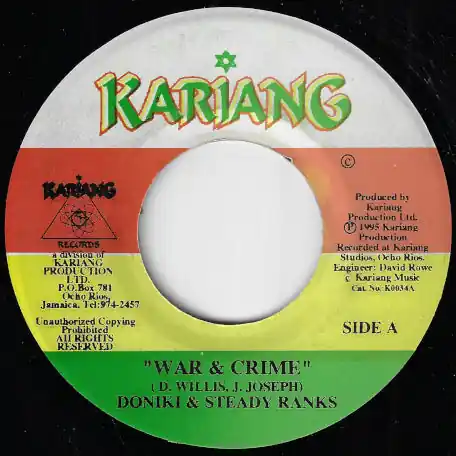 War And Crime / Ver Hassle-Free Returns