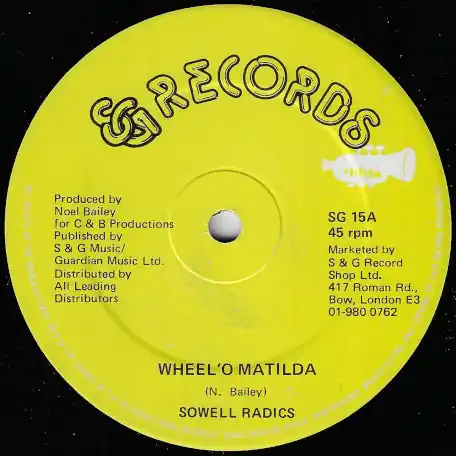 Wheel O Matilda / Rub This Ya One Ya Reduced Price