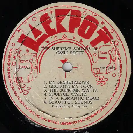 Weekend Sale The Supreme Sounds Of Ossie Scott