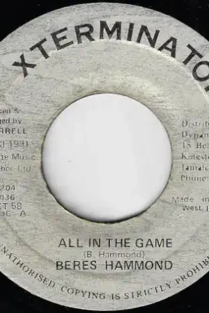 All In The Game / Ver Bulk Order
