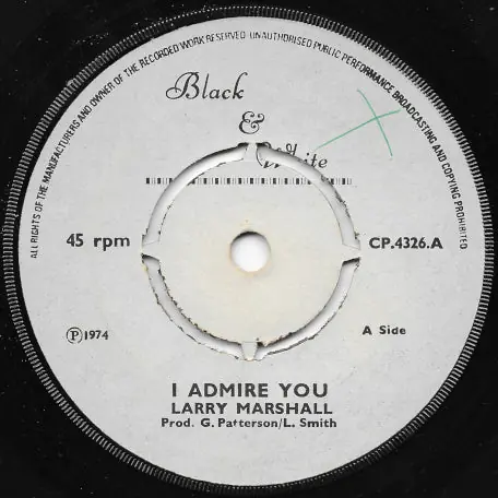 I Admire You / Watergate Rock Crafted