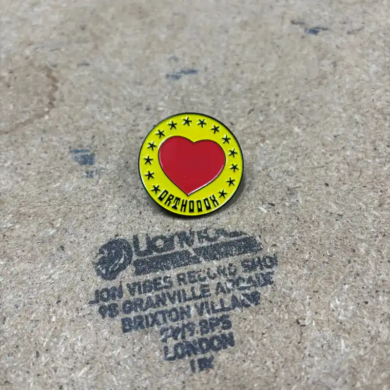 Buy Direct Orthodox Heart Enamel Pin