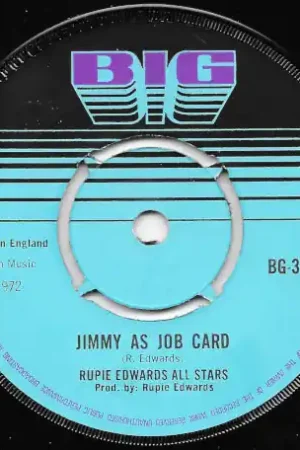 Jimmy As Job Card Actually I Am No Slave / Riot Actually Jamaican Sere Same Day Shipping