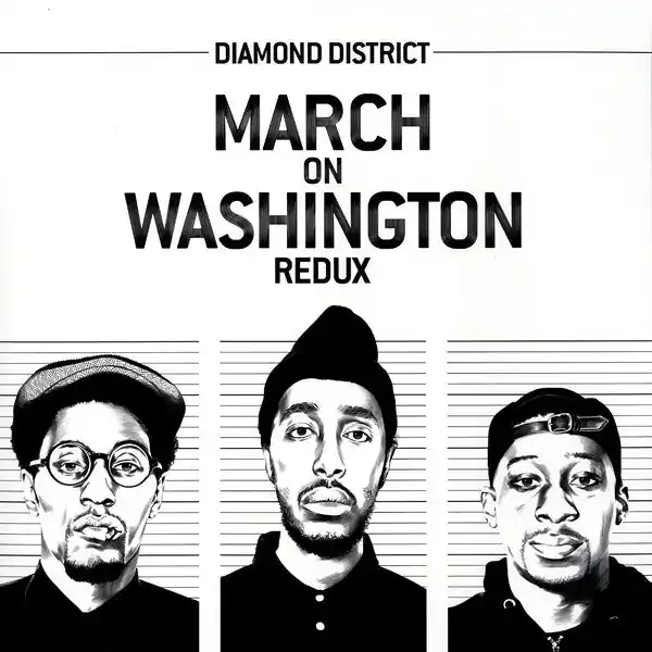 Diamond District - March On Washington Redux (LP+7", splatter black/white vinyl) New Arrival