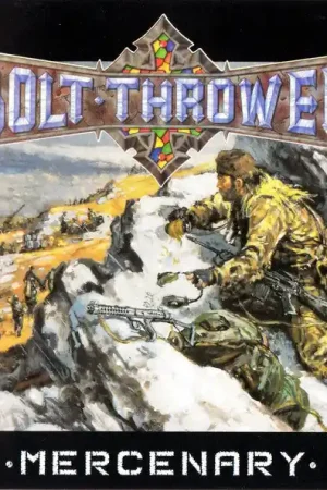 Bolt Thrower - Mercenary (LP, snow slush white marbled vinyl) Final Sale