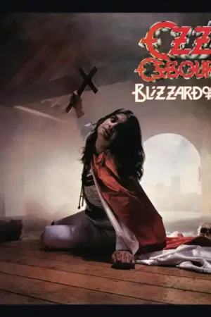 Ozzy Osbourne - Blizzard Of Ozz (LP, silver with red swirl vinyl) Last Chance
