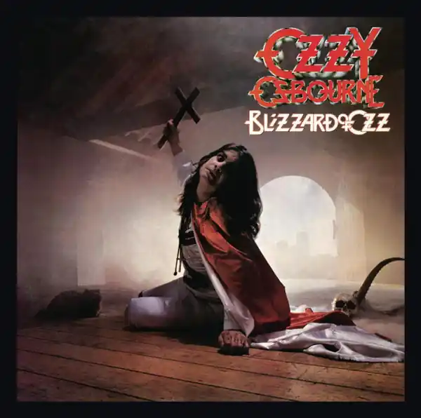 Ozzy Osbourne - Blizzard Of Ozz (LP, silver with red swirl vinyl) Last Chance