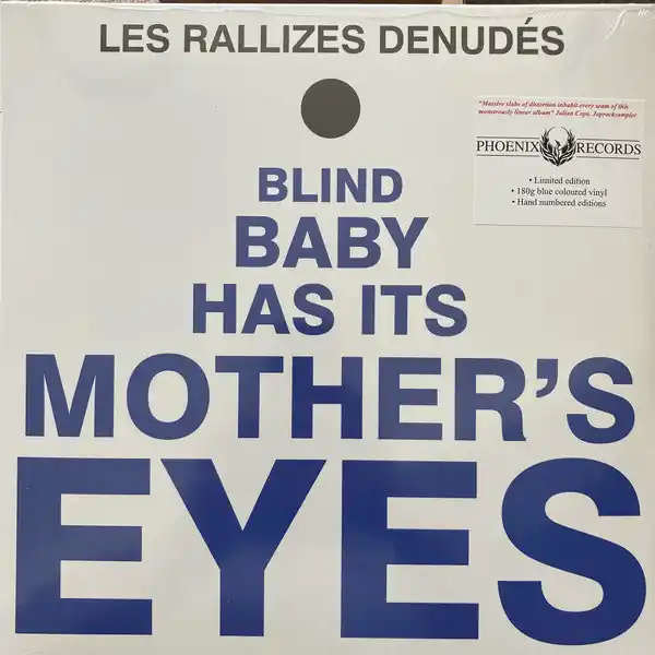 Les Rallizes Denudes - Blind Baby Has Its Mother's Eyes (LP, Blue Vinyl) Price Cut
