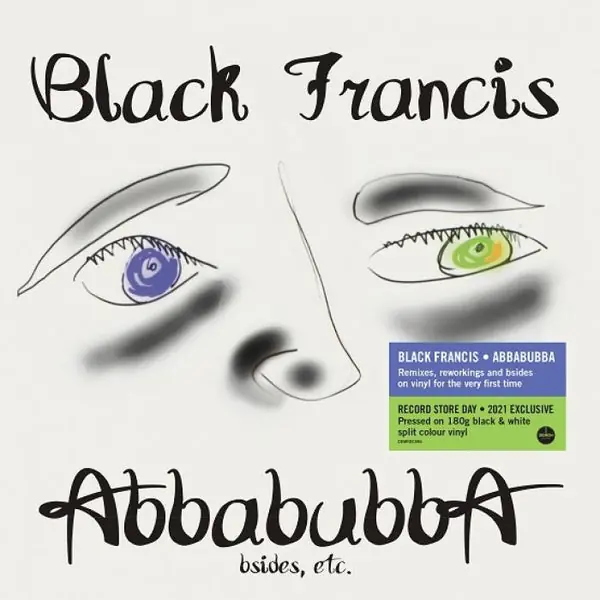 Black Francis - Abbabubba bside etc. (LP, Black & White split colour) Free Delivery