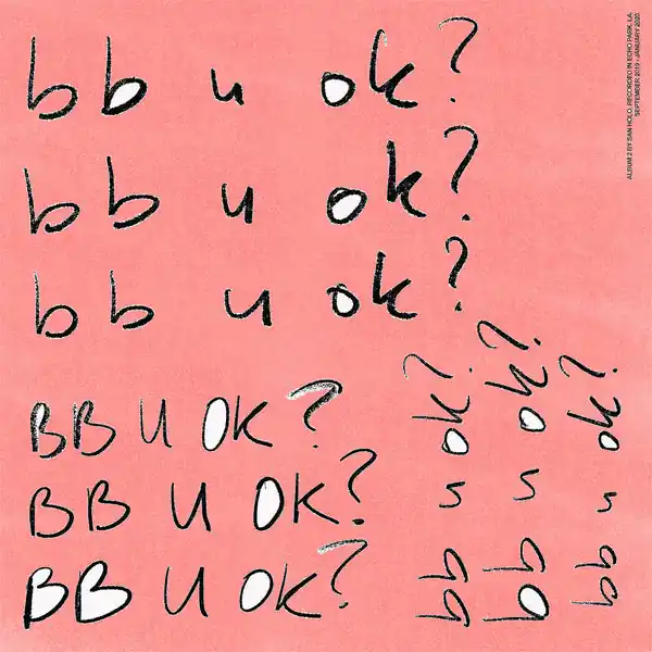 San Holo - bb u ok? (2xLP, clear vinyl) Original